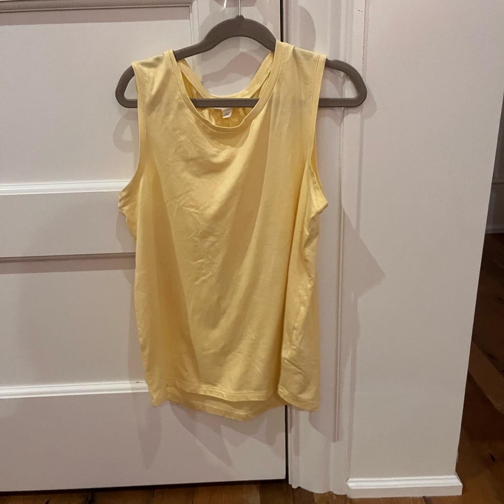 Crewcuts Light Yellow Tank Top